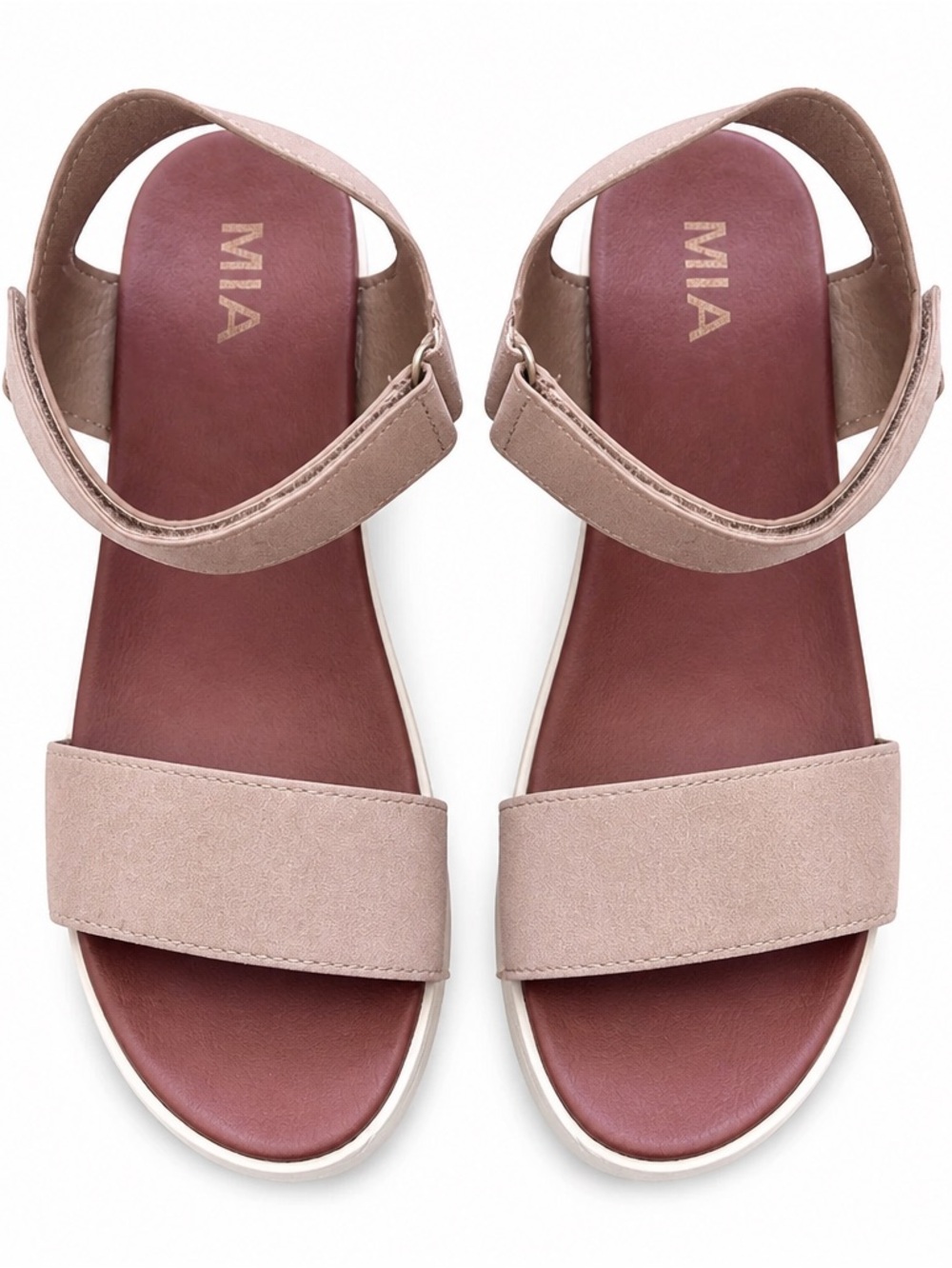 MIA Women's‎ Taupe Neutral Sandals